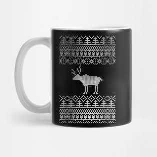 White reindeer Mug